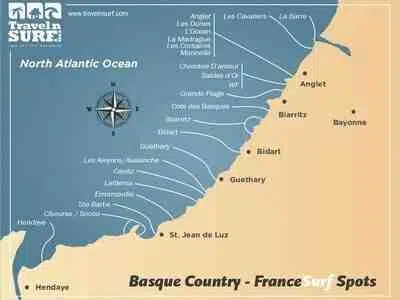 Où surfer débutant Pays Basque ?